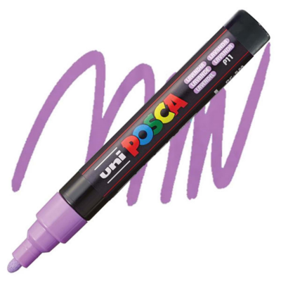 Uni Posca PC-5M Acrylic Marker 1.8-2.5 mm Lavender