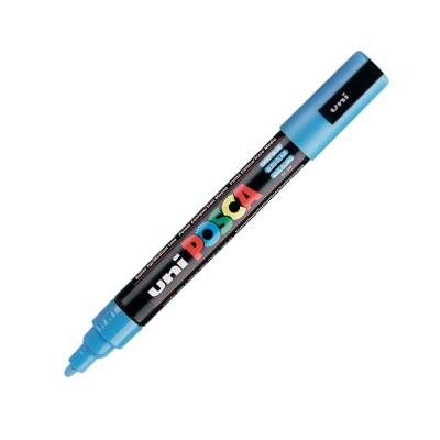 Uni Posca Pc-5M Acrylic Marker 1.8-2.5 mm Light Blue