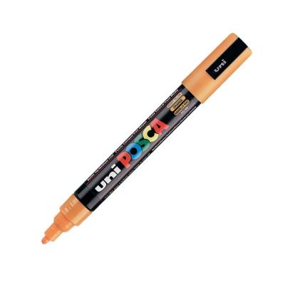Uni Posca Pc-5M Acrylic Marker 1.8-2.5 mm Light Orange