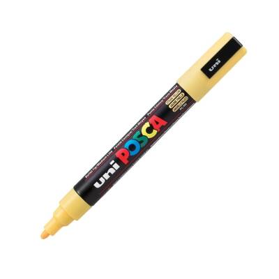 Uni Posca Pc-5M Acrylic Marker 1.8-2.5 mm Straw Yellow