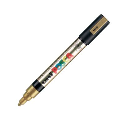 Uni Posca Pc-5M Coloring Marker 1.8-2.5 mm Gold