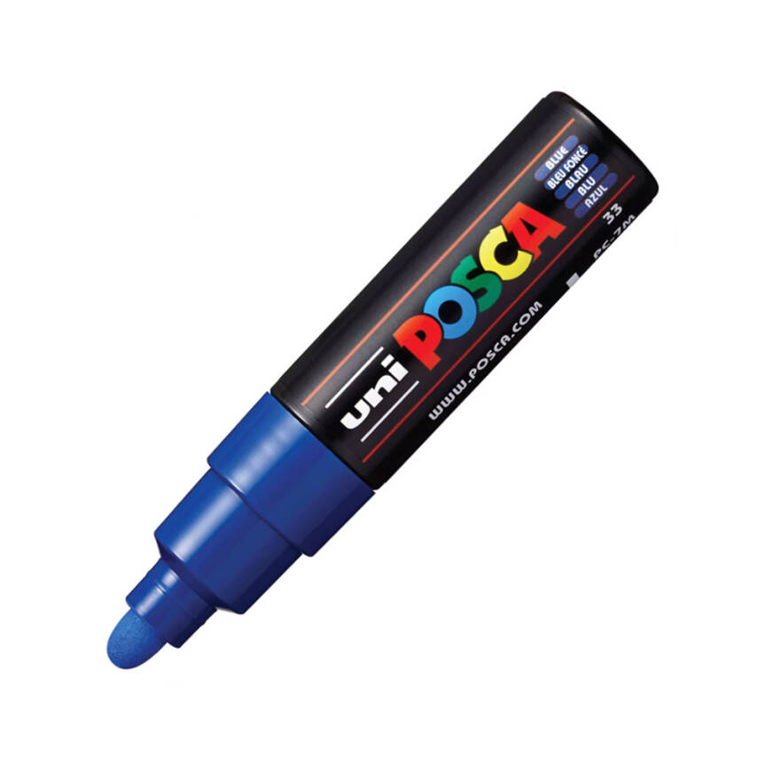 Uni Posca PC-7M Acrylic Marker 4.5-5.5 mm Blue - 1