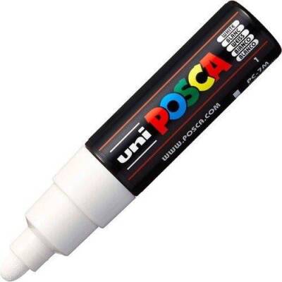 Uni Posca Pc-7M Acrylic Marker 4.5-5.5 mm White
