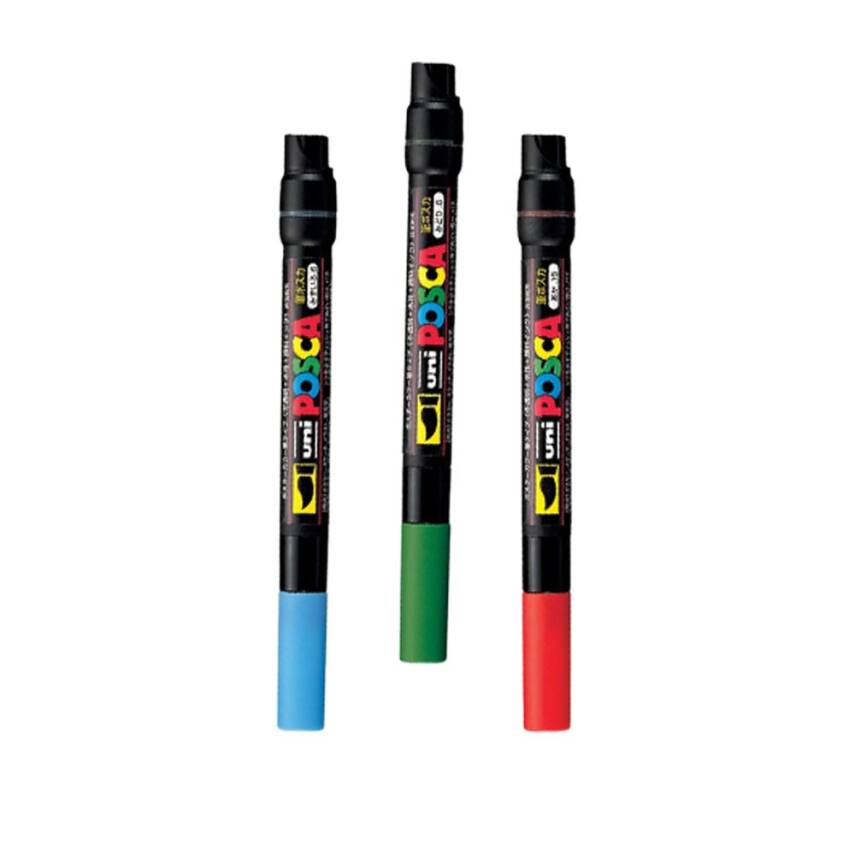 Uni Posca Pcf-350 Fırça Uçlu Akrilik Marker - 1