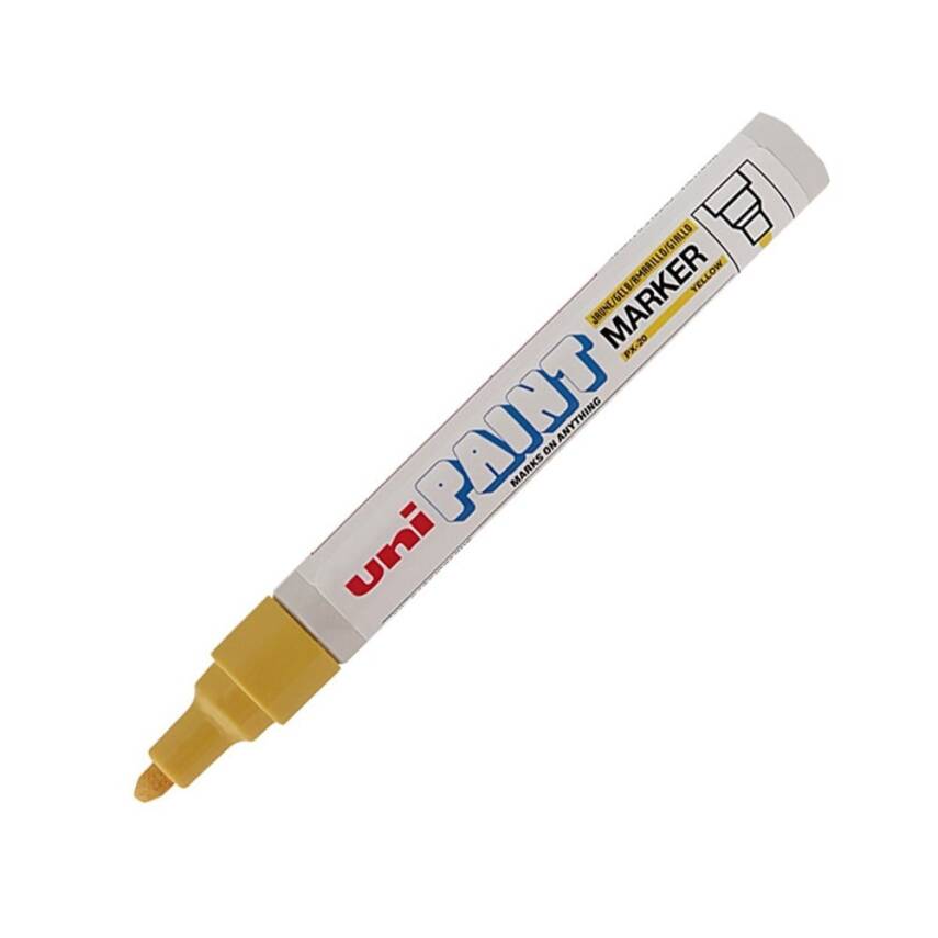 Uni Px 20 Painting Marker 2.2-2.8 mm Yellow - 2