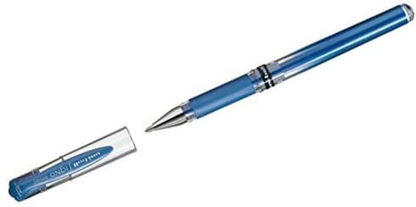 Uni Um-153 Signature Pen Blue - Black - 1