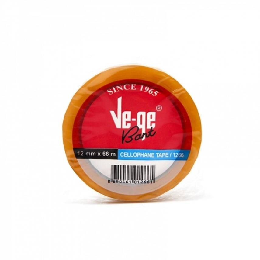 Vege Selofan Şeffaf Bant 12*66 Mt - 3