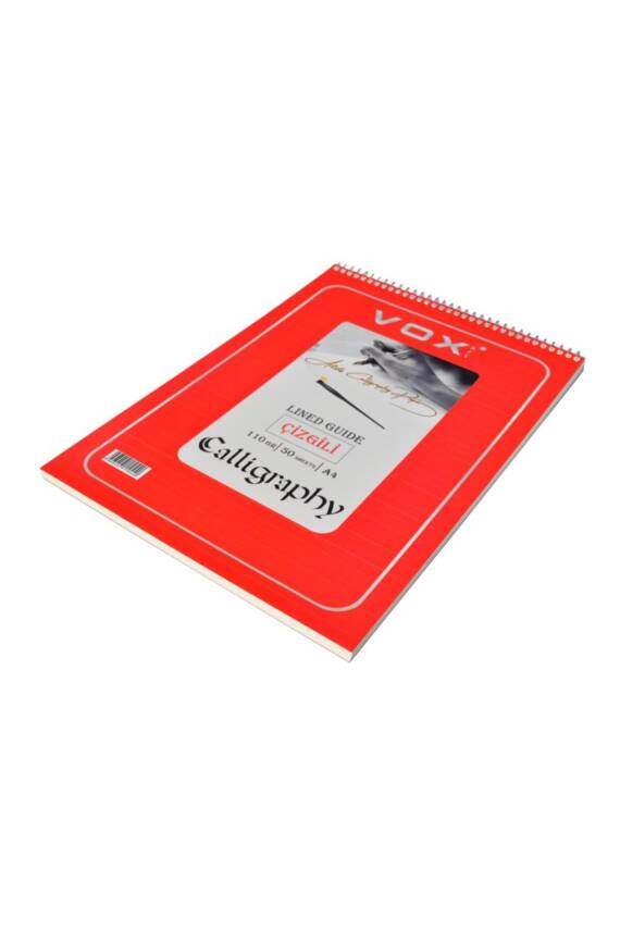 Vox Çizgili Kaligrafi Defteri 110 gr A4 50 Sayfa - 1