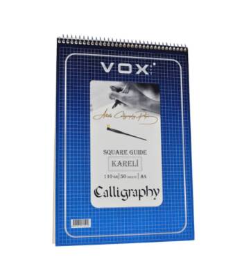 Vox Kareli Kaligrafi Defteri 110 gr A4 50 Sayfa
