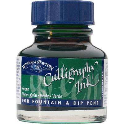 Winsor & Newton Calligraphy Ink. 30 ml Green 289
