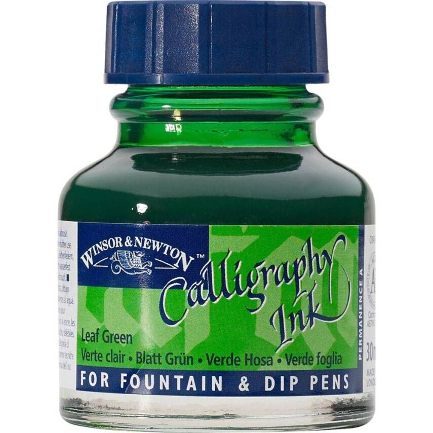 Winsor & Newton Calligraphy Ink. 30 ml Leaf Green 294 - 1