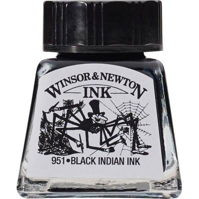 Winsor & Newton Drawing Ink 14ml Black