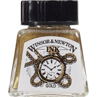 Winsor & Newton Drawing Ink 14ml Gold