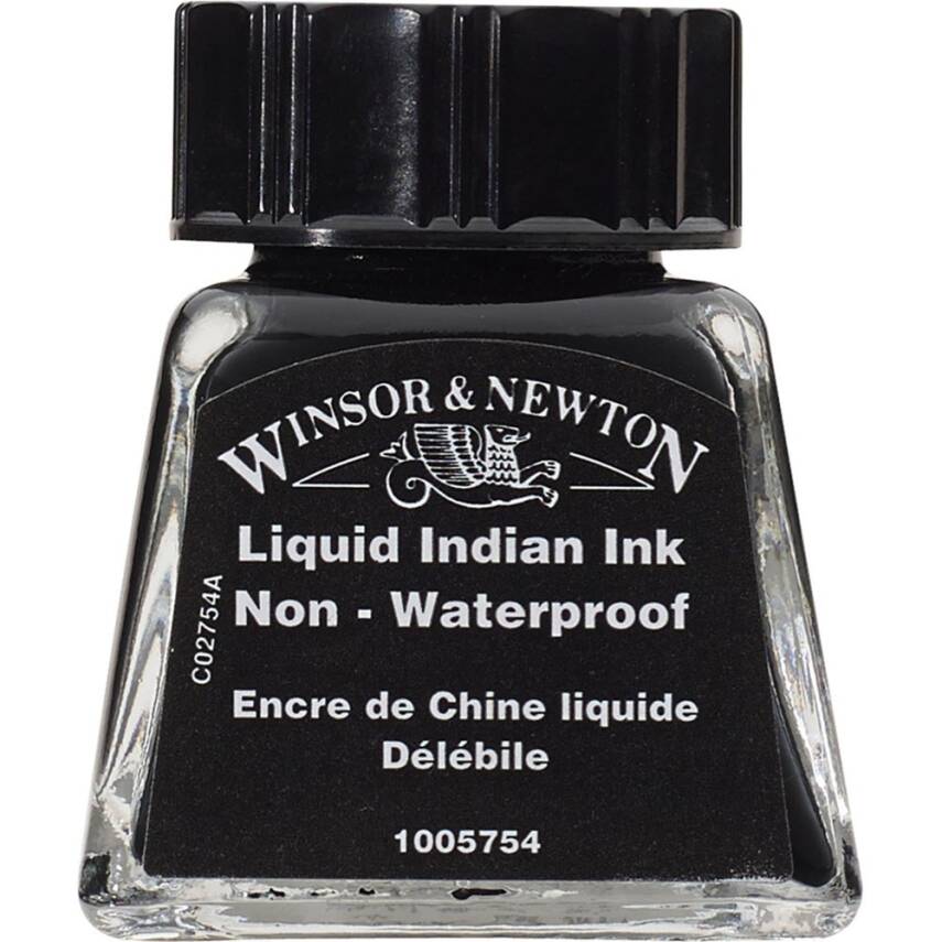 Winsor & Newton Drawing Ink 14ml Liquid Indian - 1