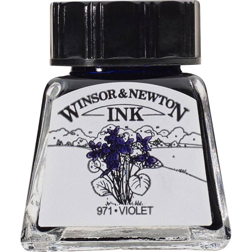 Winsor & Newton Drawing Ink 14ml Violet - 1