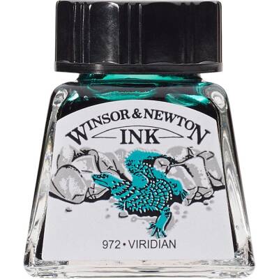 Winsor & Newton Drawing Ink 14ml Viridian