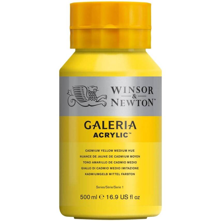 Winsor & Newton Galeria Akrilik 500 Cadmium Yellow 120 - 1