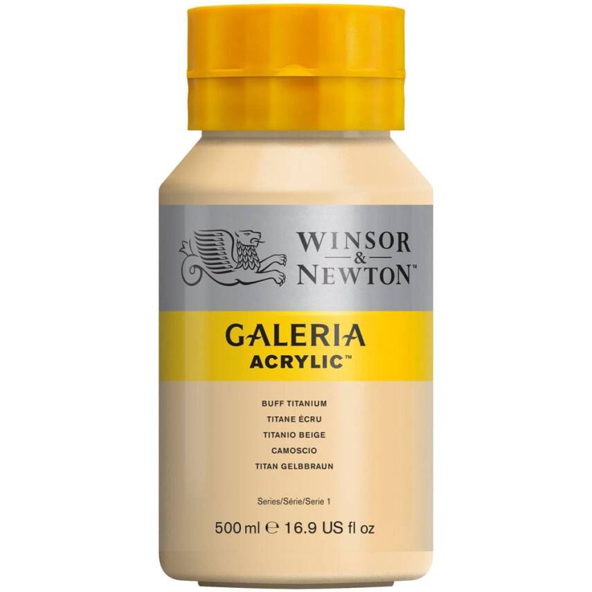 Winsor & Newton Galeria Akrilik 500 ml Buff Titanium 060 - 1
