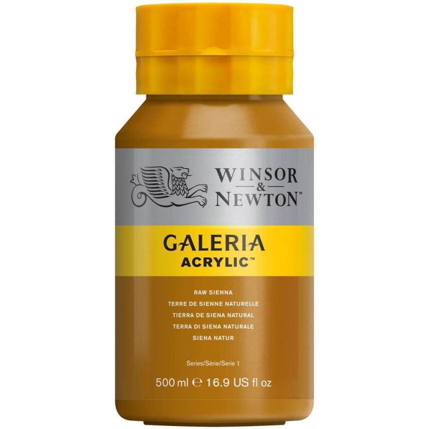 Winsor & Newton Galeria Akrilik 500 ml Raw Sienna 552 - 1