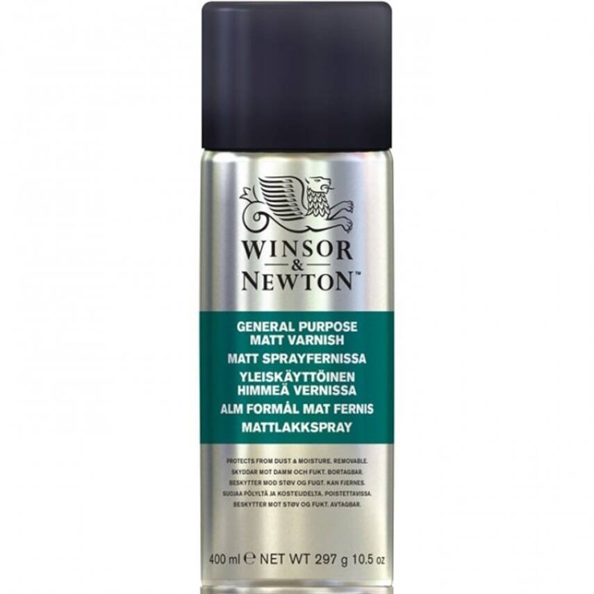 Winsor & Newton Multi-Purpose Spray Matt Varnish 400 ml - 1