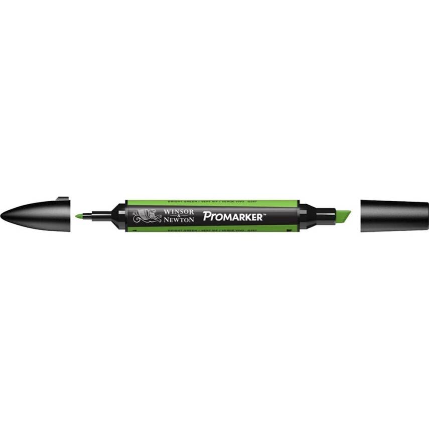 Winsor & Newton Promarker Grafik Kalemi 069 Bright Green G267 - 1