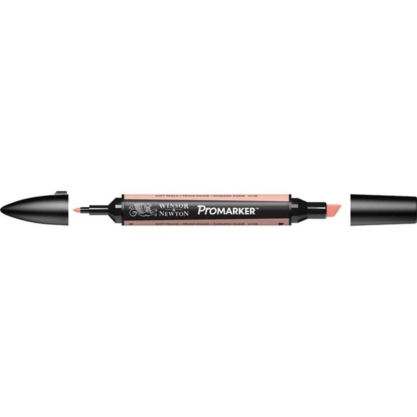 Winsor & Newton Promarker Grafik Kalemi 370 Soft Peach O138 - 1