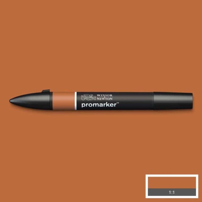 Winsor & Newton Promarker Graphic Pen 0345 Saddle Brown - 2