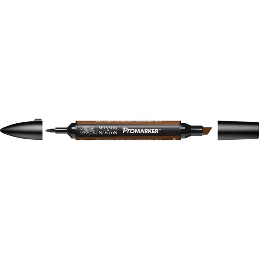 Winsor & Newton Promarker Graphic Pen 074 Burnt Sienna O324 - 1
