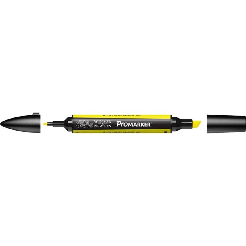Winsor & Newton Promarker Graphic Pen 173 Yellow Y657 - 1