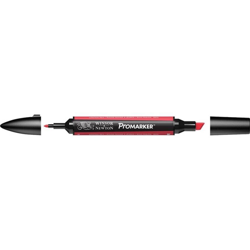 Winsor & Newton Promarker Graphic Pen 181 Lipstick Red R576 - 1