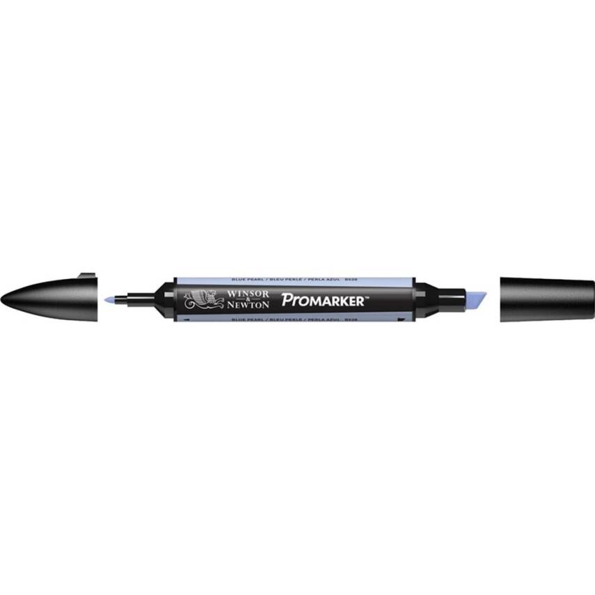 Winsor & Newton Promarker Graphic Pen 234 Blue Pearl B528 - 1