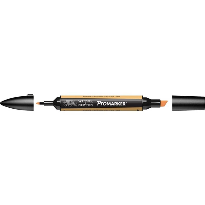 Winsor & Newton Promarker Graphic Pen 301 Mustard O948 - 1