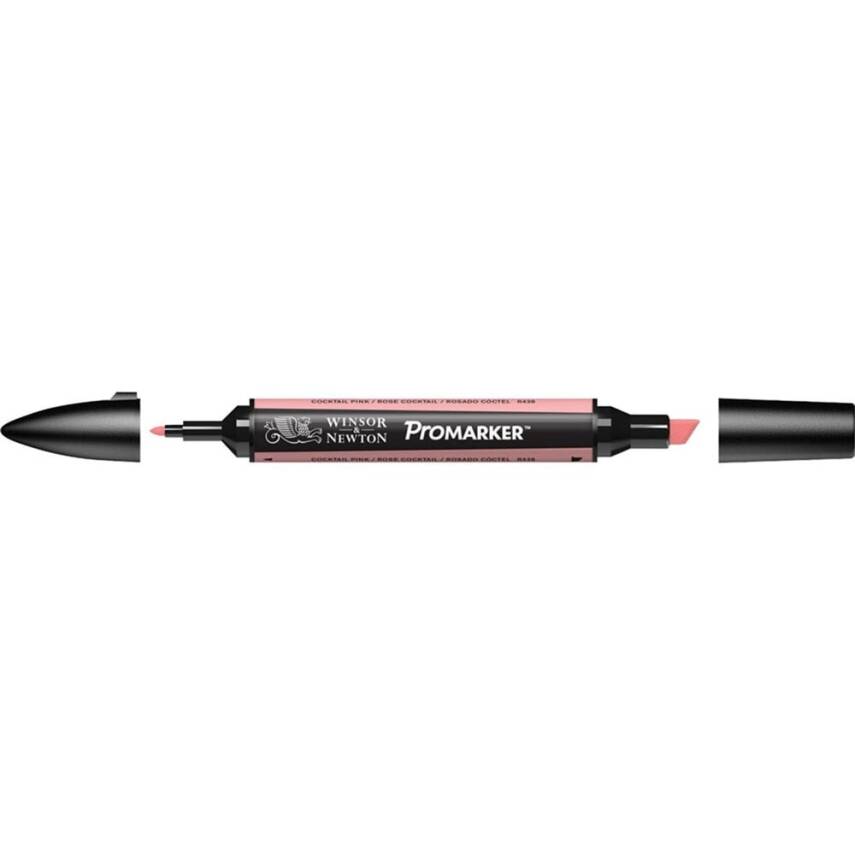 Winsor & Newton Promarker Graphic Pen 344 Cocktail Pink R438 - 1