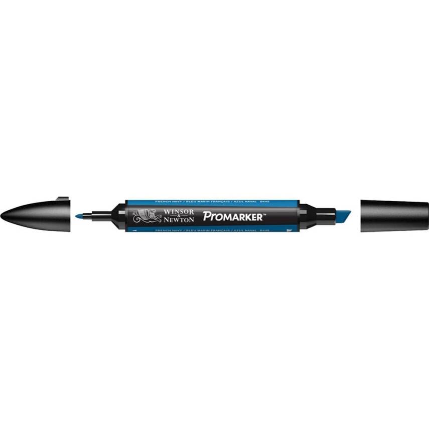 Winsor & Newton Promarker Graphic Pen 355 French Navy B445 - 1