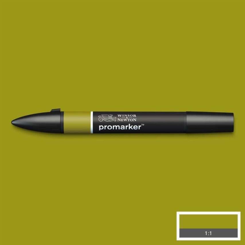 Winsor & Newton Promarker Graphic Pen Y524 Herb Green - 2