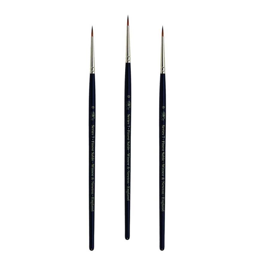 Winsor Newton Seri 7 Samur Kılı Fırçalar - 1