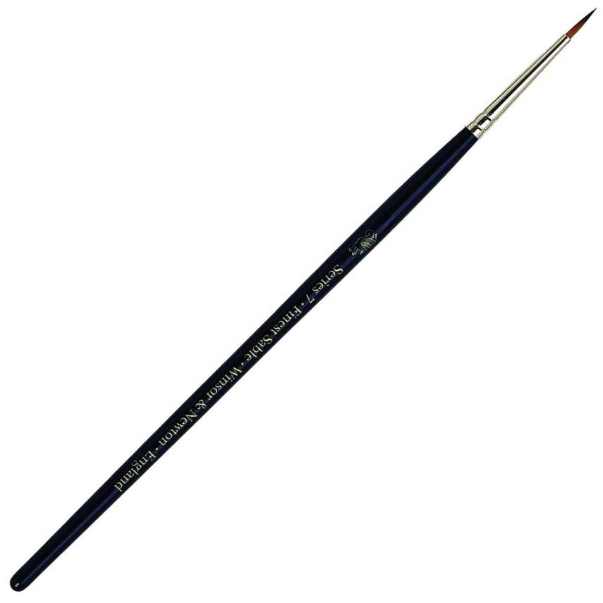 Winsor Newton Series 7 Kolinsky Samur Yuvarlak Fırça No: 0 - 1