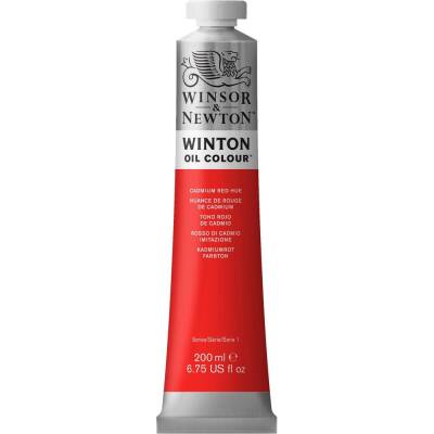 Winsor & Newton Winton Oil Paint 200 ml Cadmium Red Hue 095