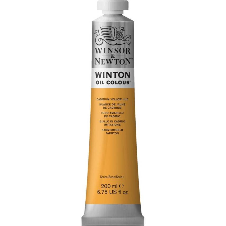 Winsor & Newton Winton Oil Paint 200 ml Cad.Yellow Hue 109 - 1