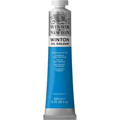 Winsor & Newton Winton Oil Paint 200 ml Cerulean Blue Hue 138