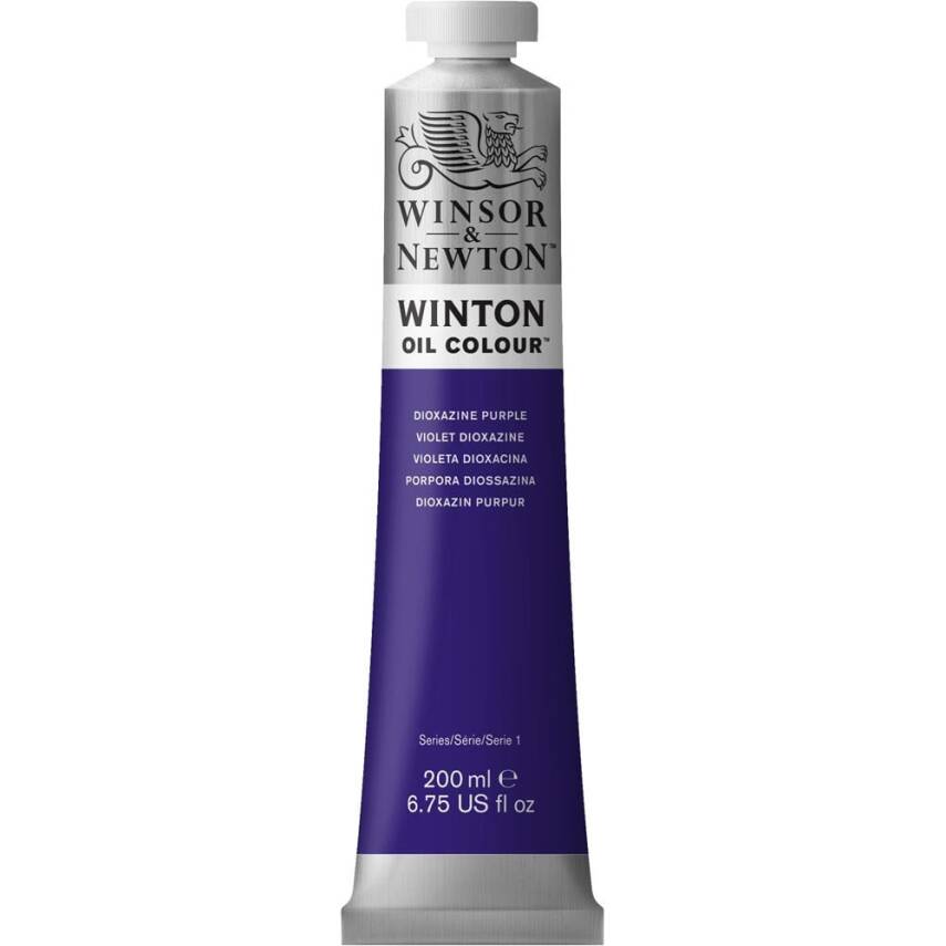 Winsor & Newton Winton Oil Paint 200 ml Dioxazine Purple 229 - 1
