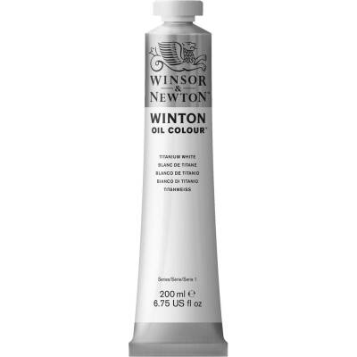 Winsor & Newton Winton Oil Paint 200 ml Titanium White 644