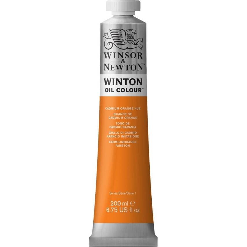 Winsor & Newton Winton Yağlı Boya 200 ml Cad. Orange Hue 090 - 1