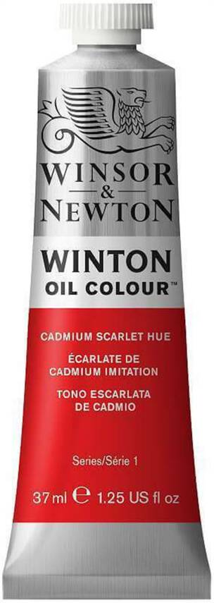 Winsor & Newton Winton Yağlı Boya 37ml Cad.Scarlet Hue - 1