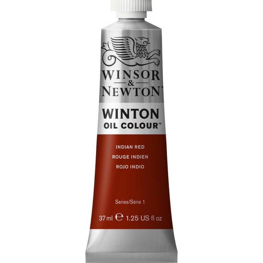 Winsor & Newton Winton Yağlı Boya 37ml İndian Red 317 - 1