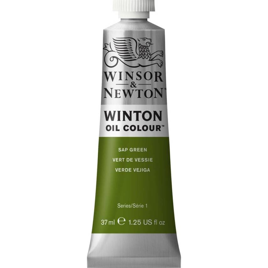 Winsor & Newton Winton Yağlı Boya 37ml Sap Green 599 - 1