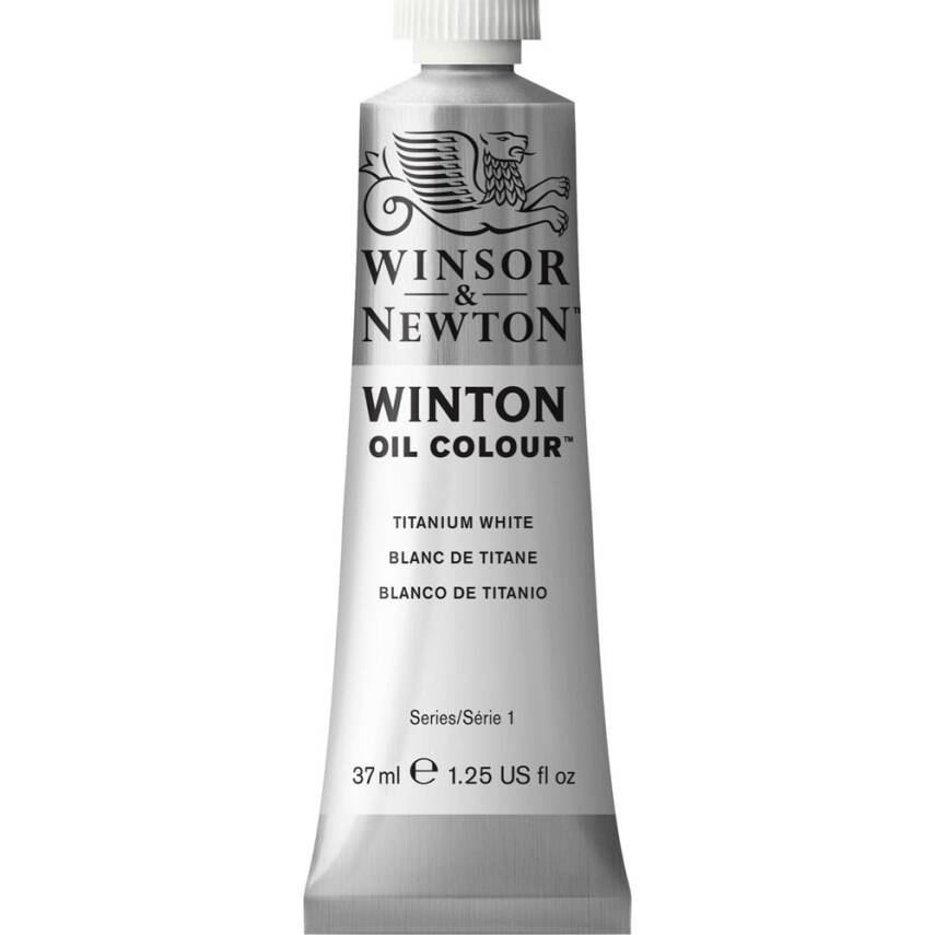 Winsor & Newton Winton Yağlı Boya 37ml Titanium White 644 - 1
