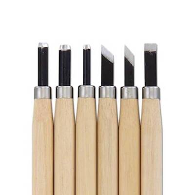 Wood Carving Set of 6