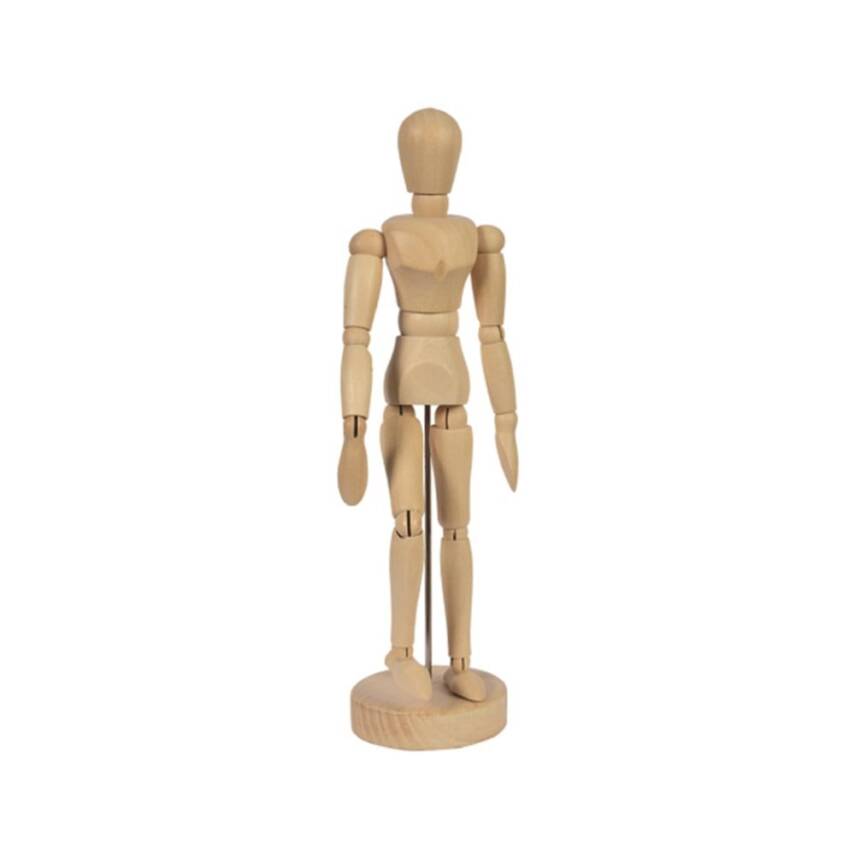 Wooden Mannequin 20 cm - 1