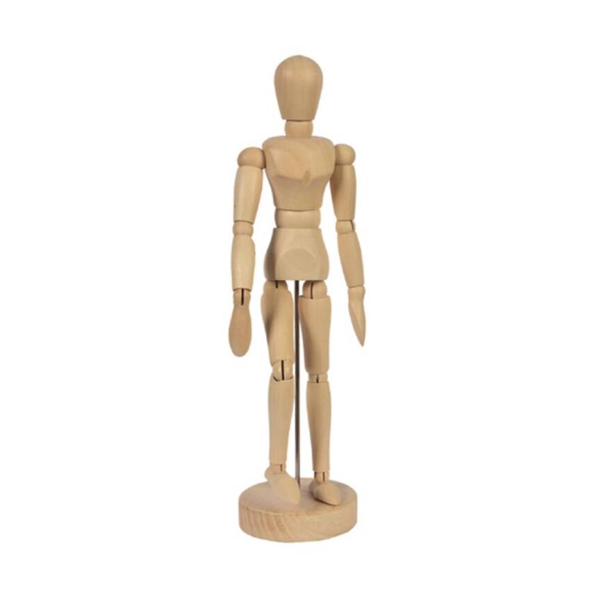 Wooden Mannequin 30 cm - 1